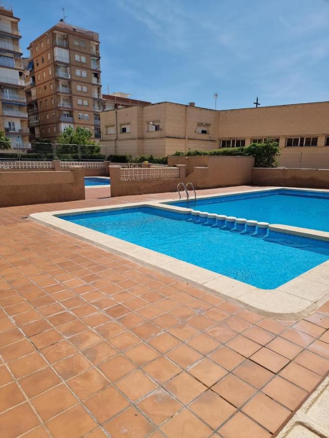 Apartement Santa Pola - 2 Bedrooms - Playa Lisa Tamarit - Airco - Parking Bagian luar foto