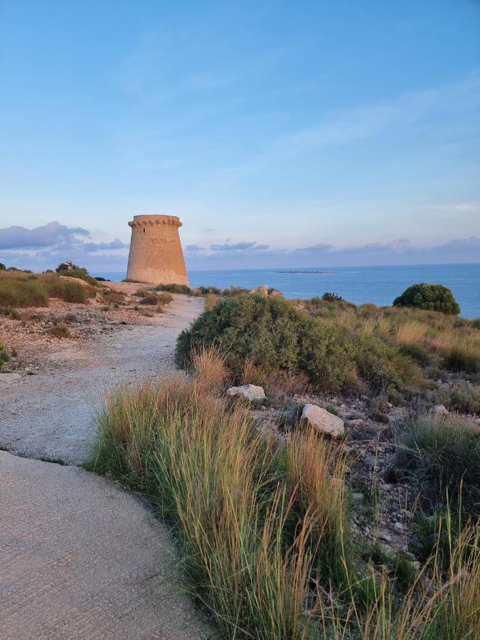 Apartement Santa Pola - 2 Bedrooms - Playa Lisa Tamarit - Airco - Parking Bagian luar foto
