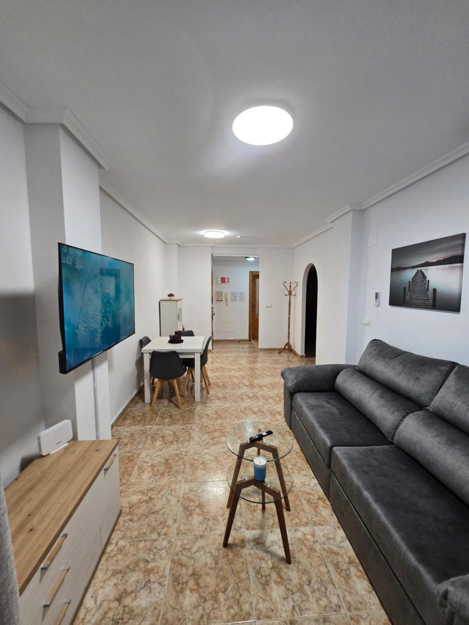 Apartement Santa Pola - 2 Bedrooms - Playa Lisa Tamarit - Airco - Parking Bagian luar foto