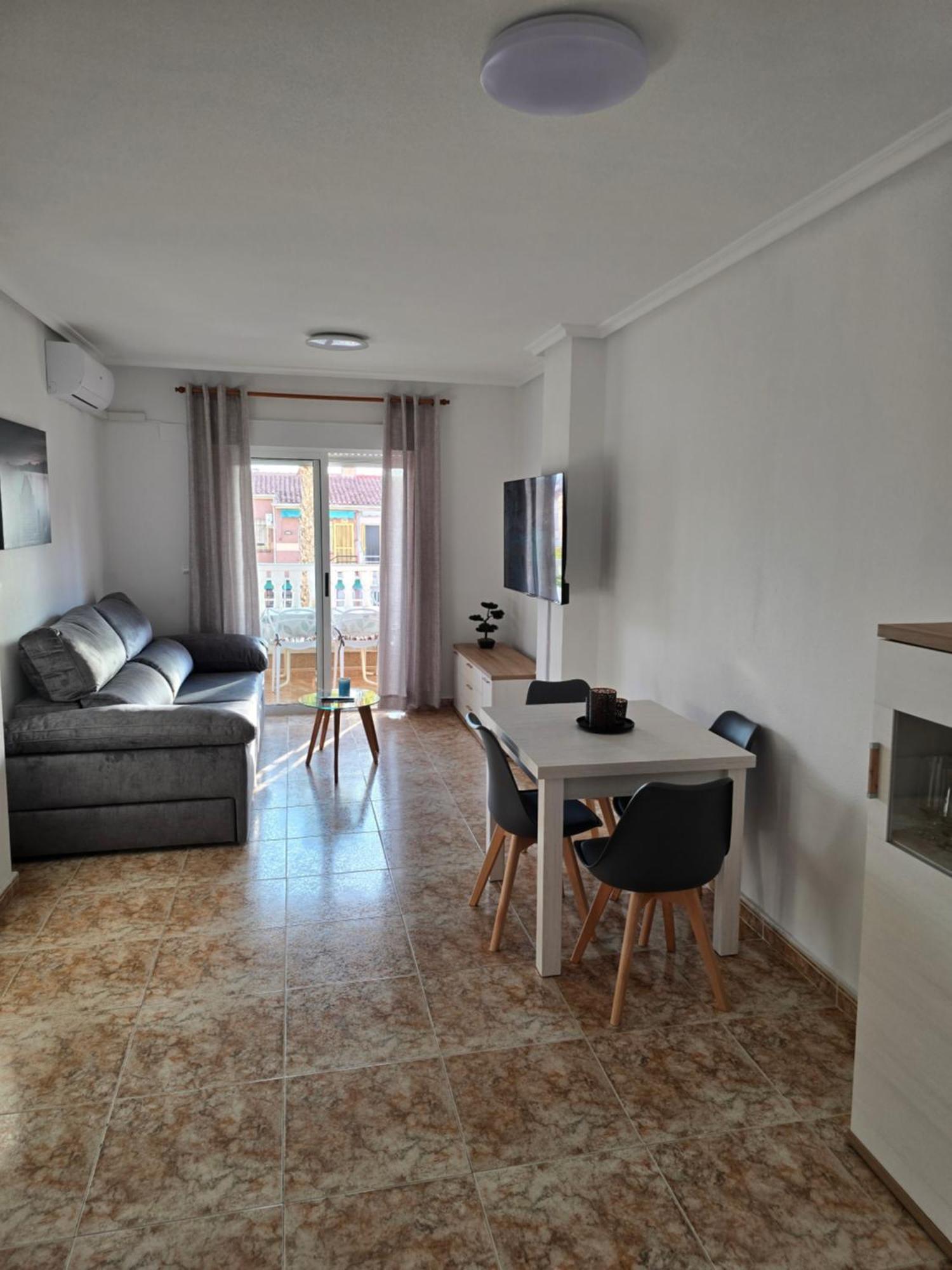 Apartement Santa Pola - 2 Bedrooms - Playa Lisa Tamarit - Airco - Parking Bagian luar foto