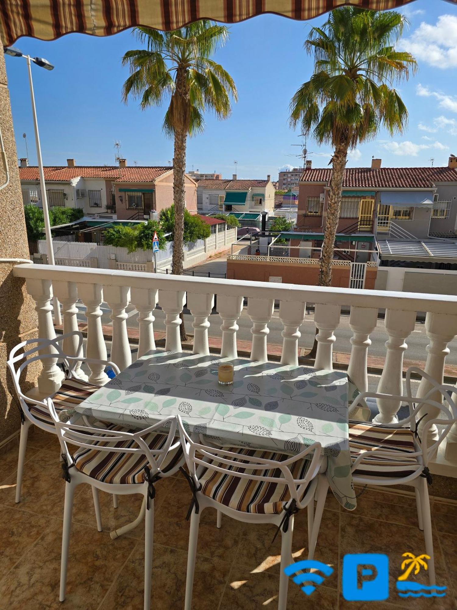 Apartement Santa Pola - 2 Bedrooms - Playa Lisa Tamarit - Airco - Parking Bagian luar foto